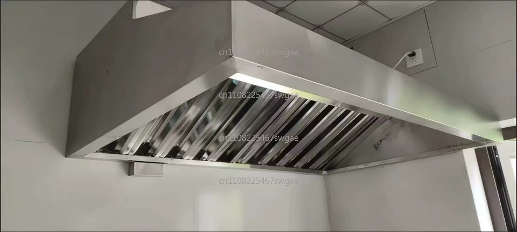 Range Commercial Kitchen - Staal keukenafzuigkap hoge capaciteit voor restaurant