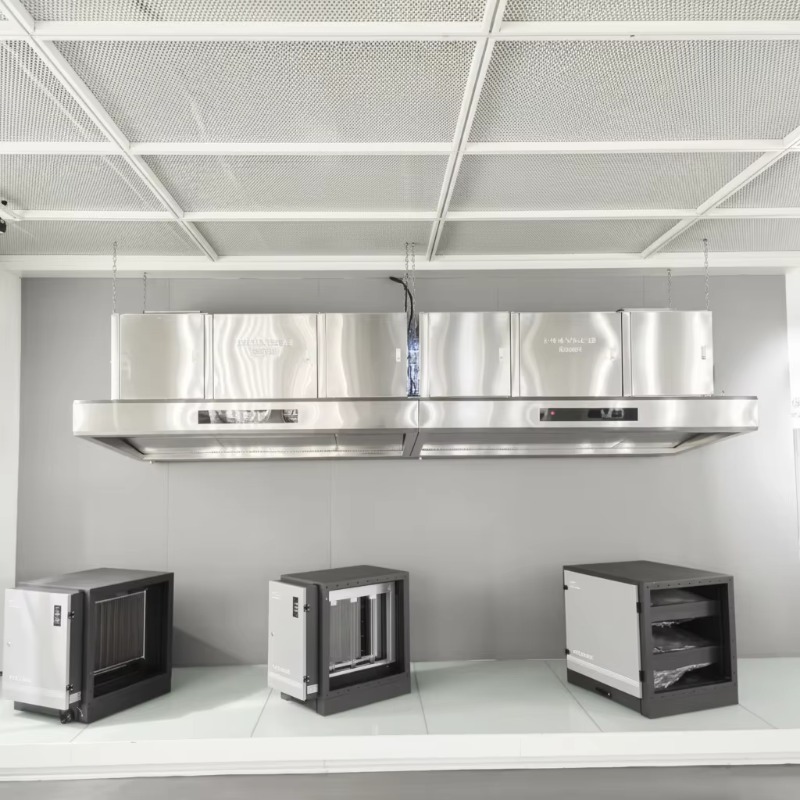 Range Commercial Kitchen - Commerciële aanpasbare 201 roestvrijstalen 98% keukenafzuigkap