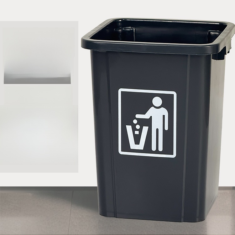 Grote, duurzame, vierkante pla - Commercial Kitchen Bin recensie en prijs